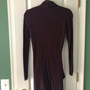 Tobi Dresses - Purple sweater wrap dress Tobi Dresses - Purple sweater wrap dress